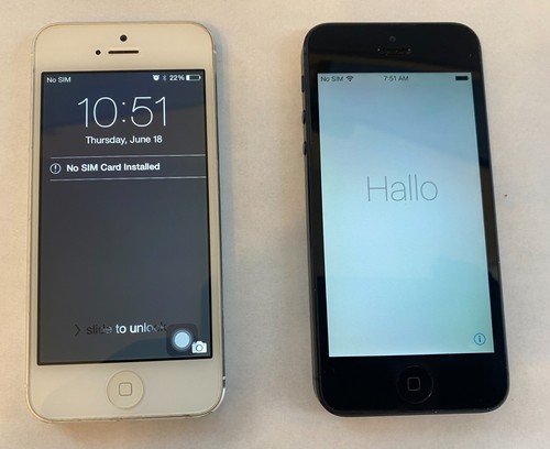 Apple iphone lotto 2 - iphone, 5/5s