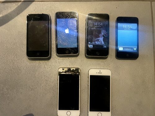 Lot apple iphone 1 - 6,