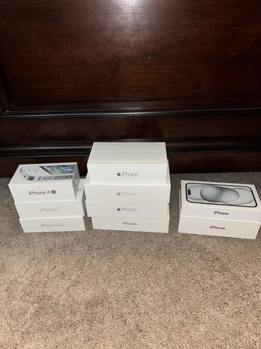 Lotto scatole vuote apple - lotto,