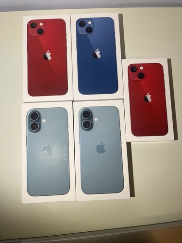 Lotto scatole vuote apple - lotto, 5